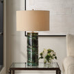 Uttermost Loch Green Glaze Table Lamp