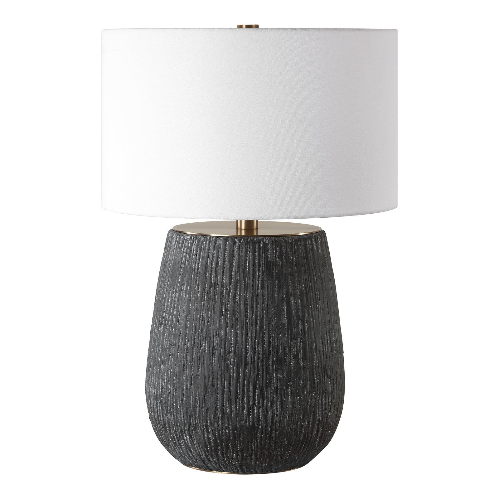 Uttermost Americana Aged Black Table Lamp