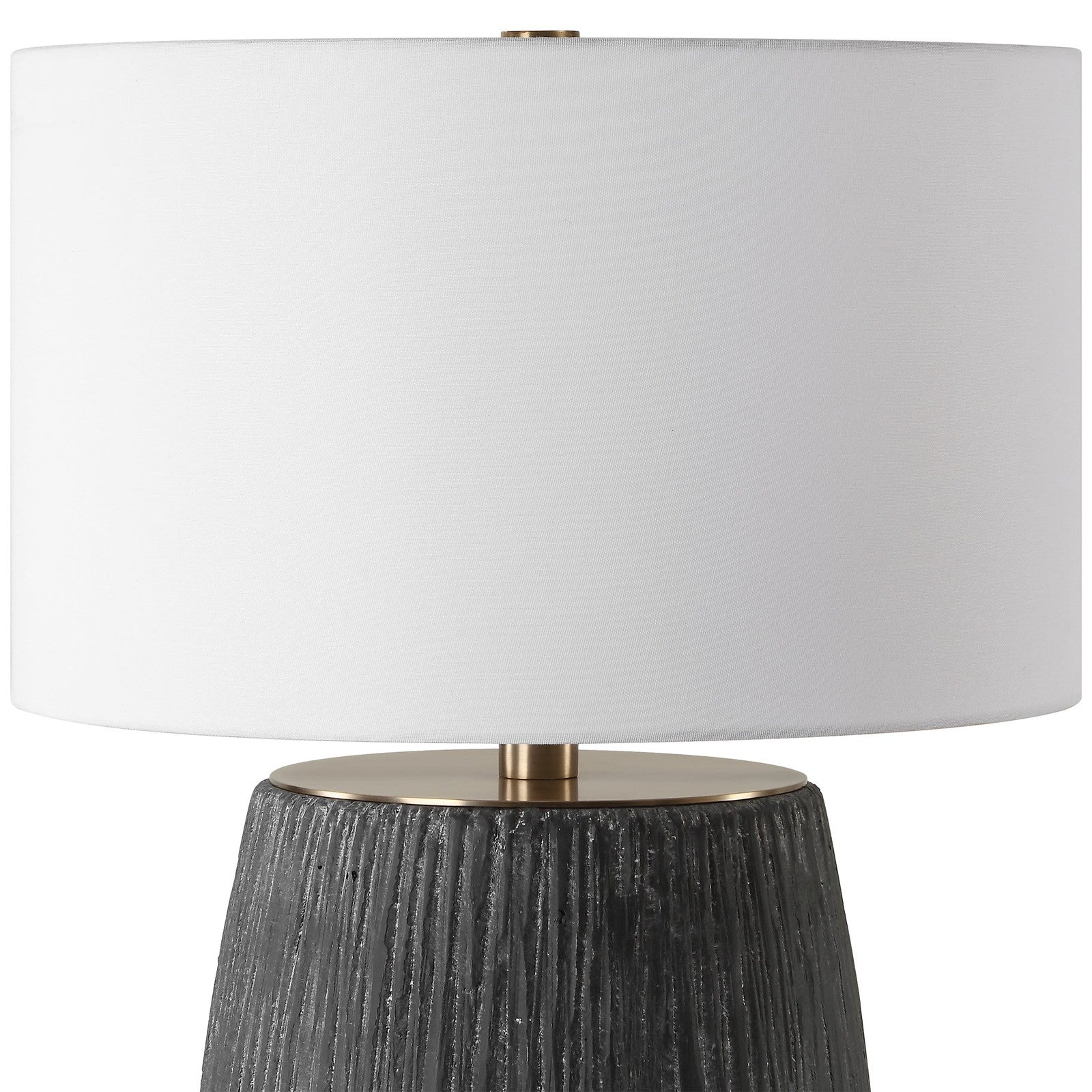 Uttermost Americana Aged Black Table Lamp