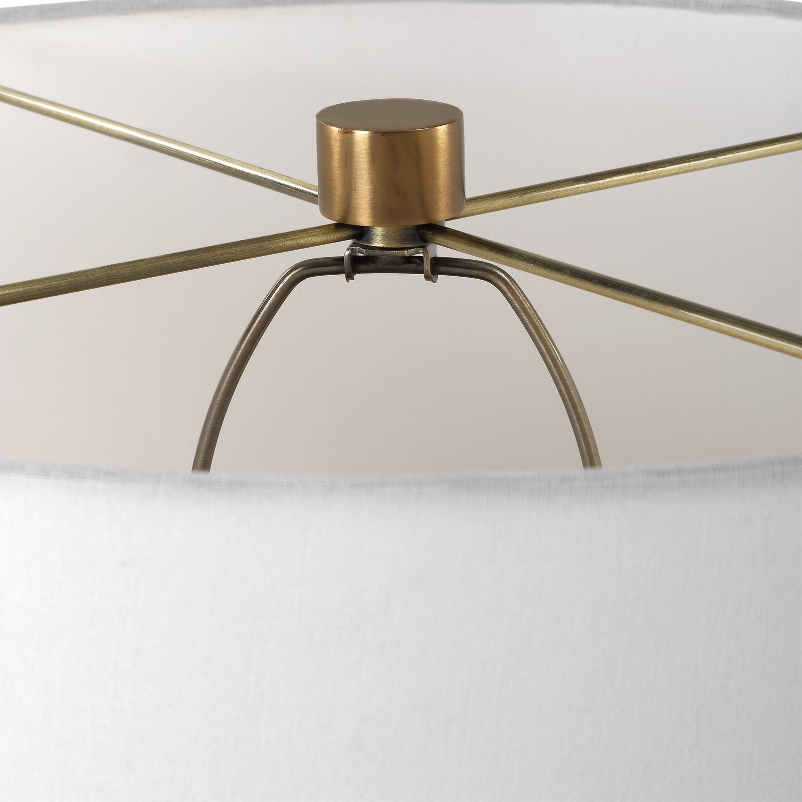 Uttermost Americana Aged Black Table Lamp