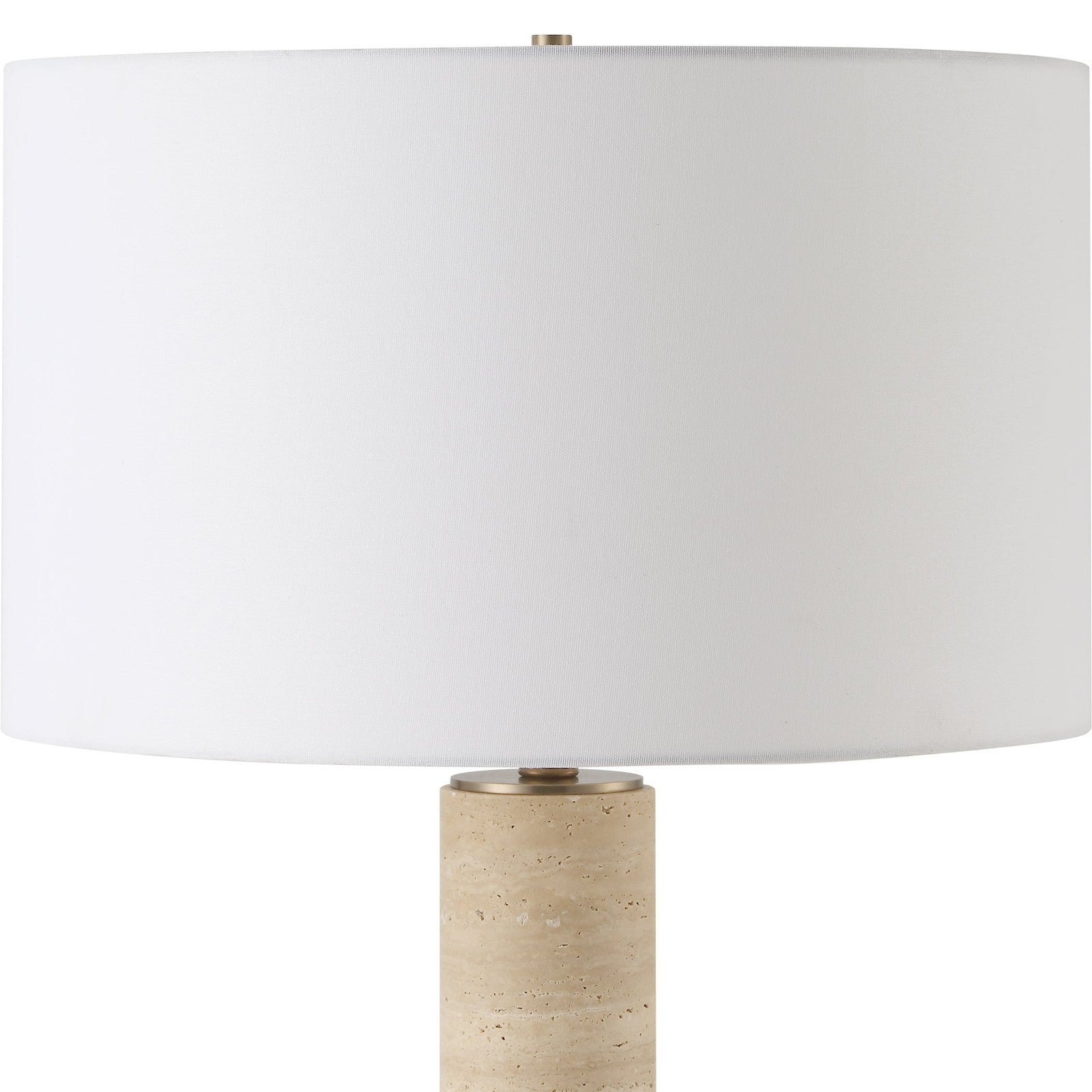 Uttermost Knox Travertine Floor Lamp