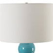 Uttermost Palawan Blue Glaze Table Lamp