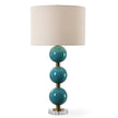 Uttermost Palawan Blue Glaze Table Lamp