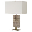 Uttermost Turning Point Travertine Table Lamp