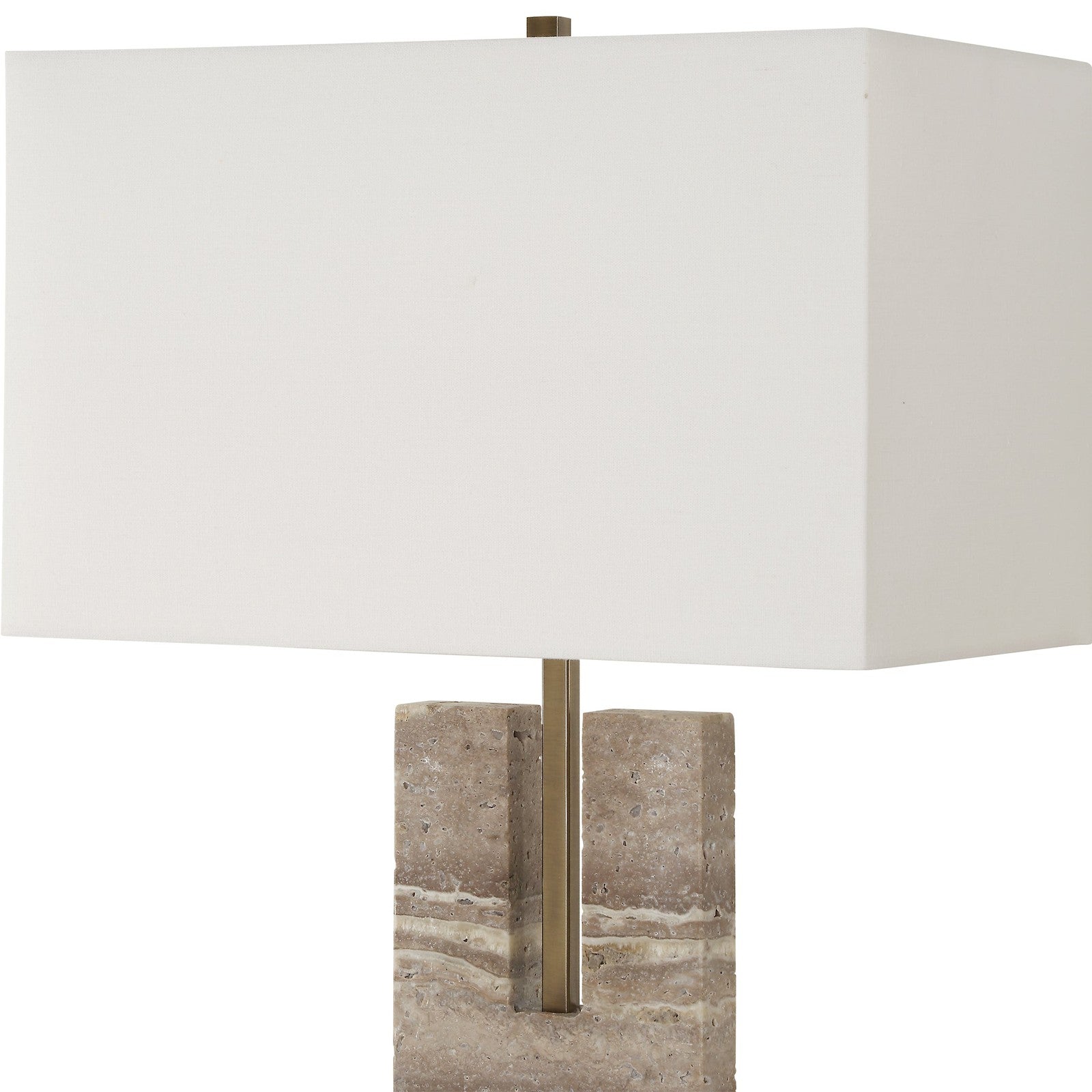 Uttermost Turning Point Travertine Table Lamp