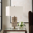 Uttermost Turning Point Travertine Table Lamp
