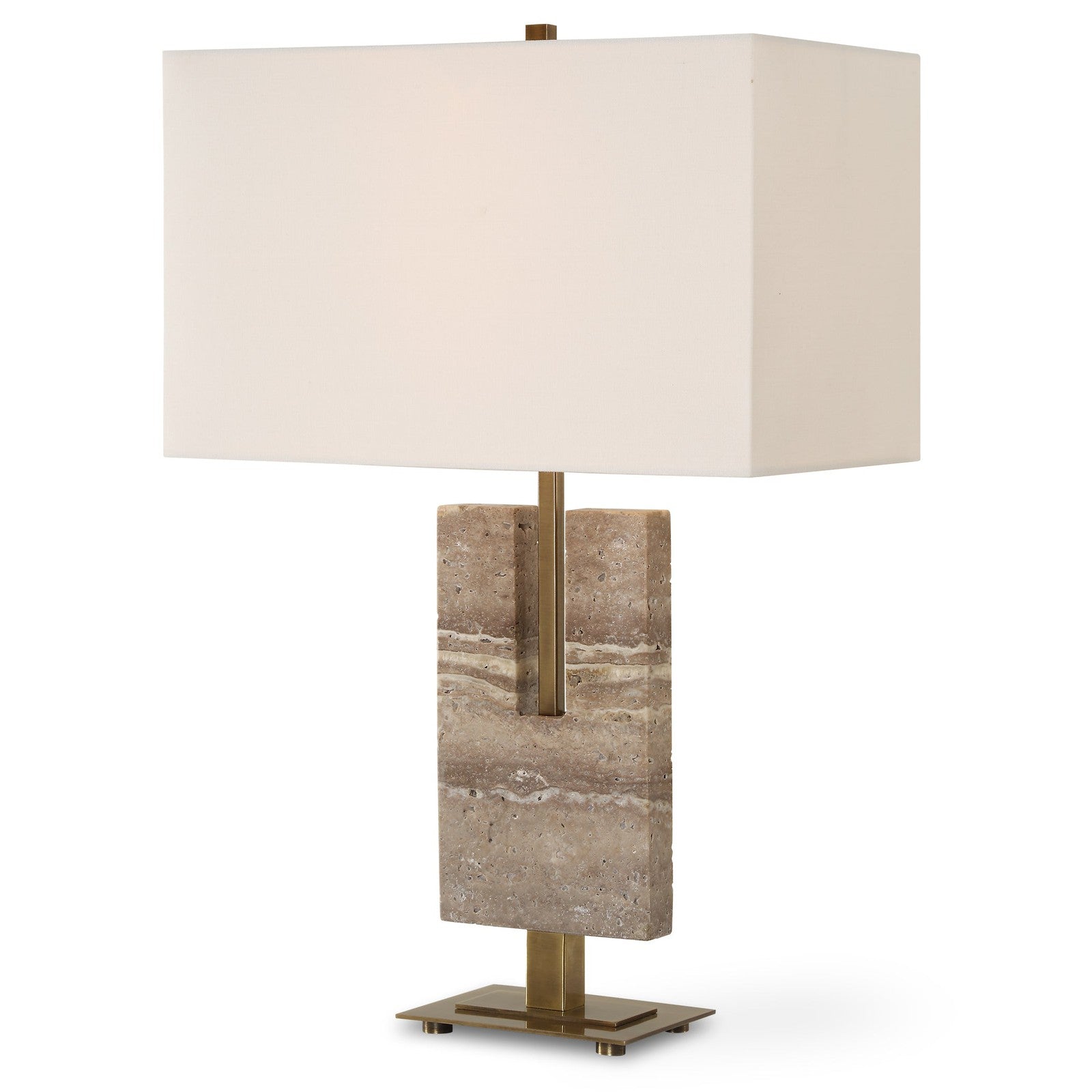 Uttermost Turning Point Travertine Table Lamp