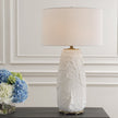 Uttermost Vida White Table Lamp