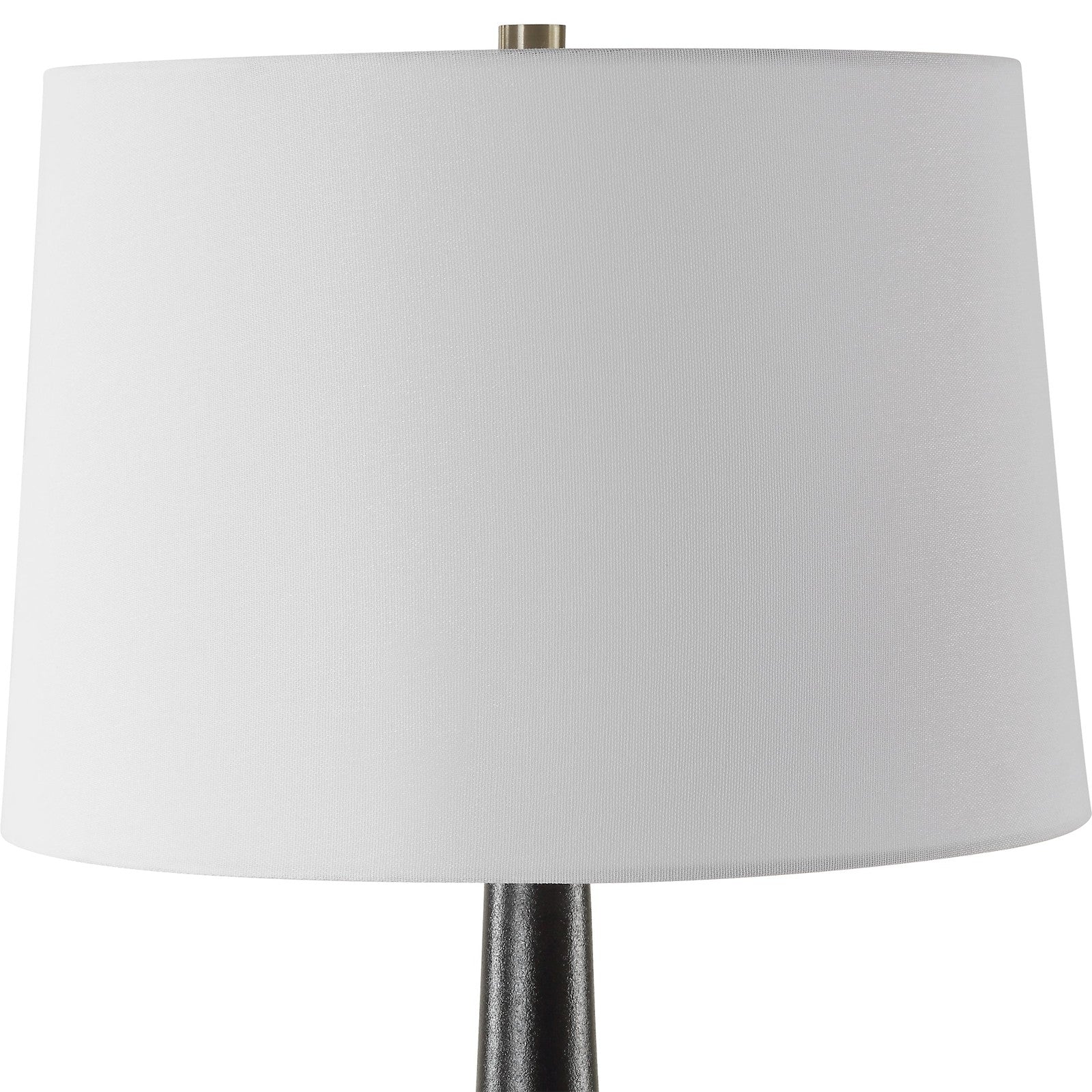 Uttermost Foster Black Glaze Table Lamp