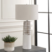 Uttermost Haven White Glaze Table Lamp