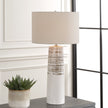 Uttermost Haven White Glaze Table Lamp