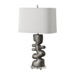 Uttermost Free Flowing Nickel Table Lamp