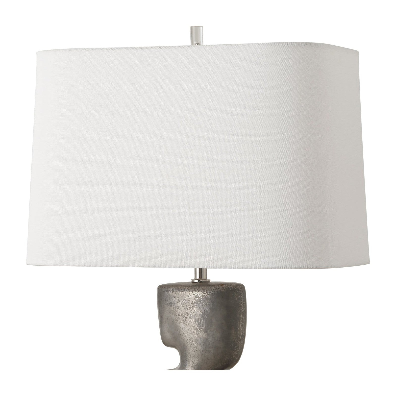 Uttermost Free Flowing Nickel Table Lamp