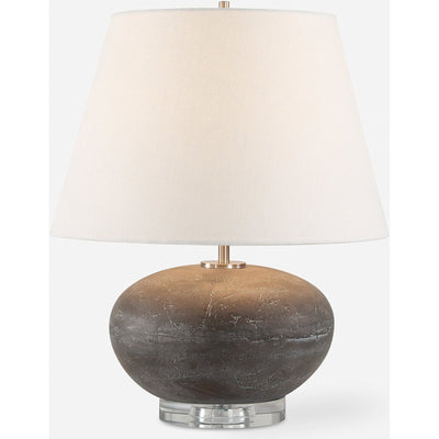 Uttermost Beckley Gray Stone Table Lamp