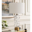 Uttermost Aura Clear Glass Table Lamp