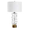 Uttermost Aura Clear Glass Table Lamp
