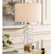 Uttermost Aura Clear Glass Table Lamp
