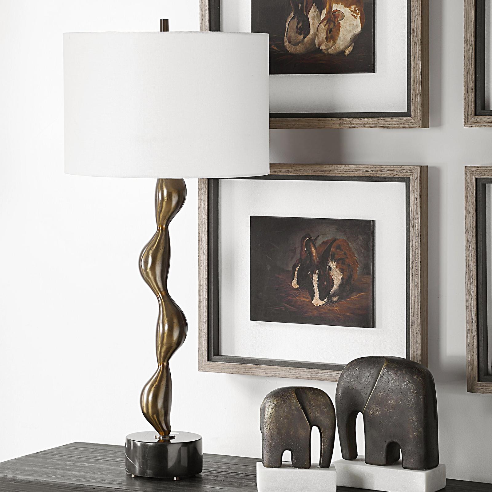 Uttermost Remolino Bronze Table Lamp
