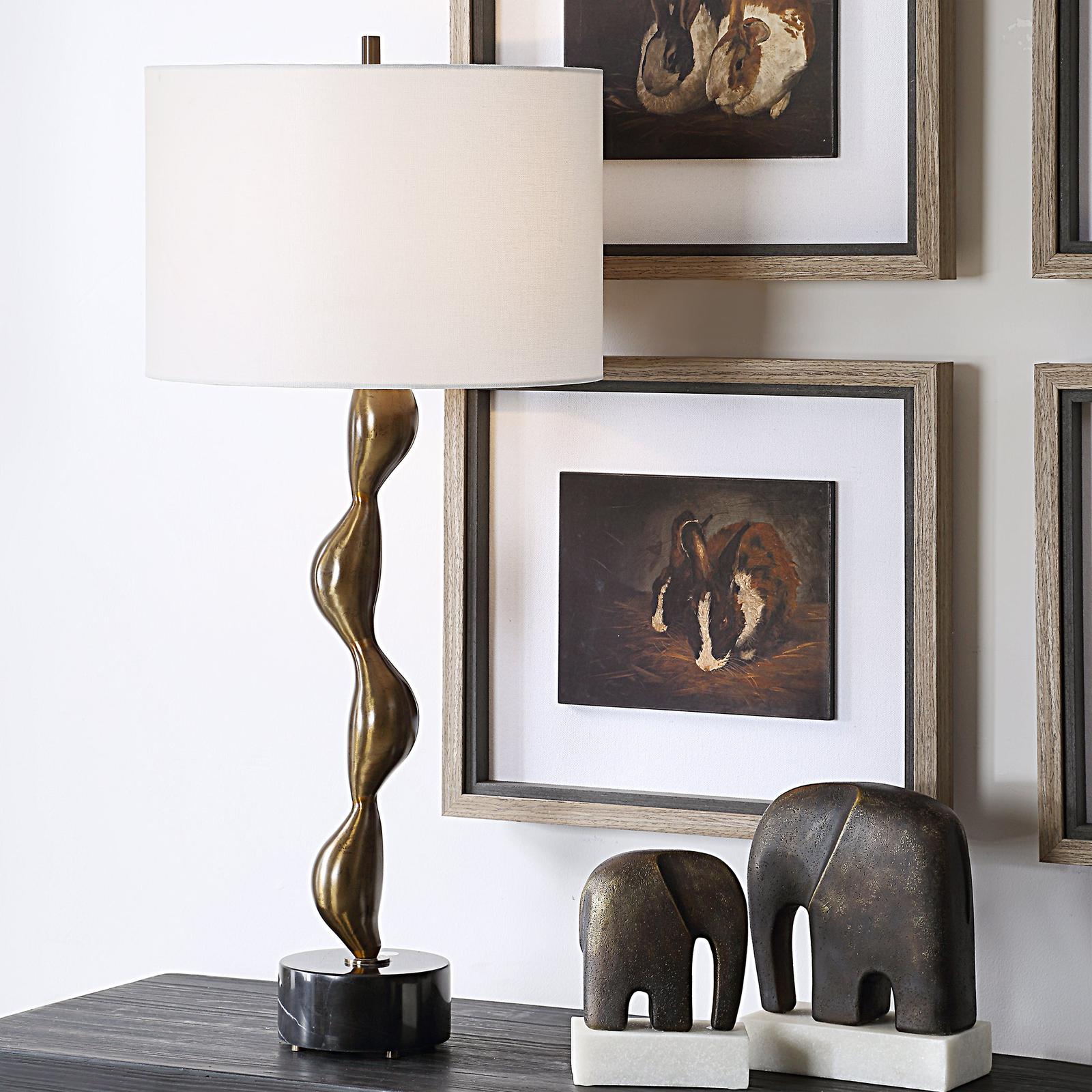 Uttermost Remolino Bronze Table Lamp