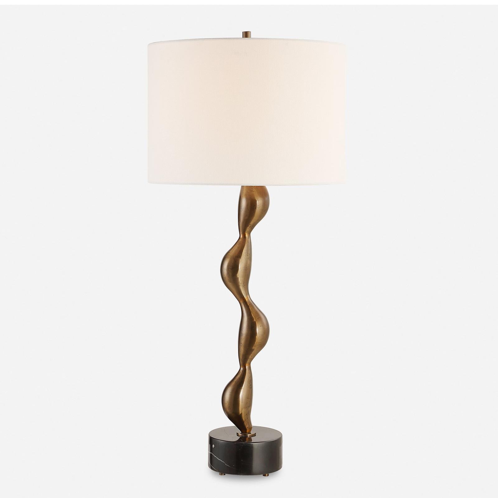 Uttermost Remolino Bronze Table Lamp