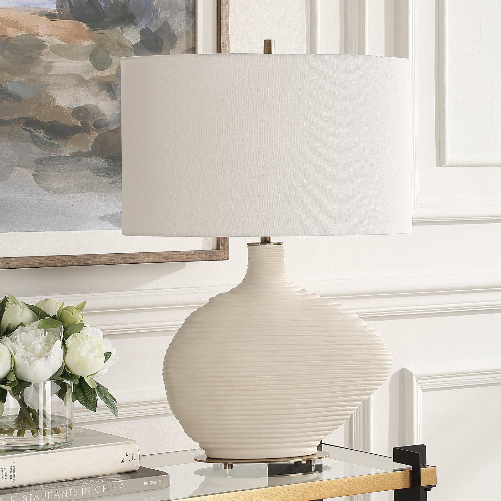 Uttermost Duostacked Ceramic Table Lamp
