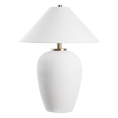 Uttermost Merriton Matt White Table Lamp