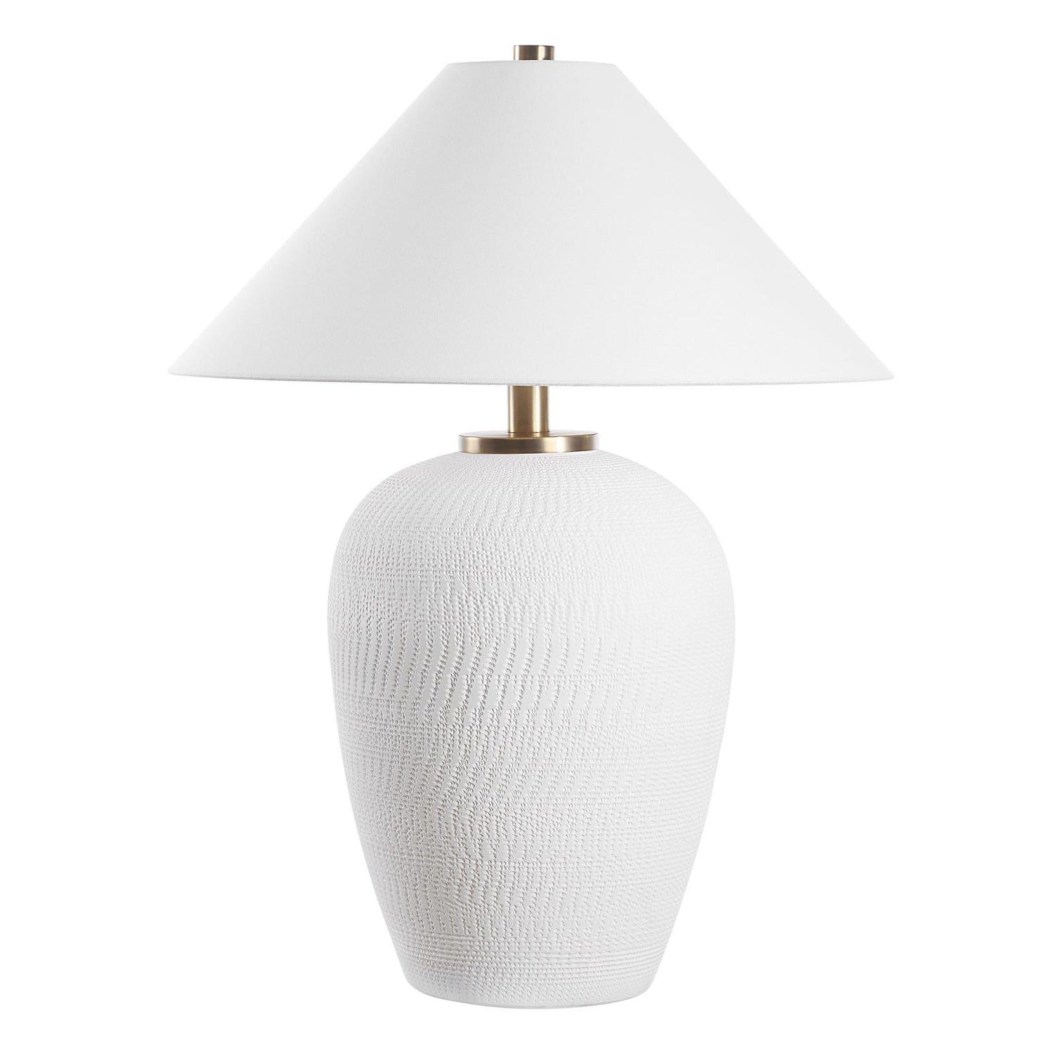 Uttermost Merriton Matt White Table Lamp