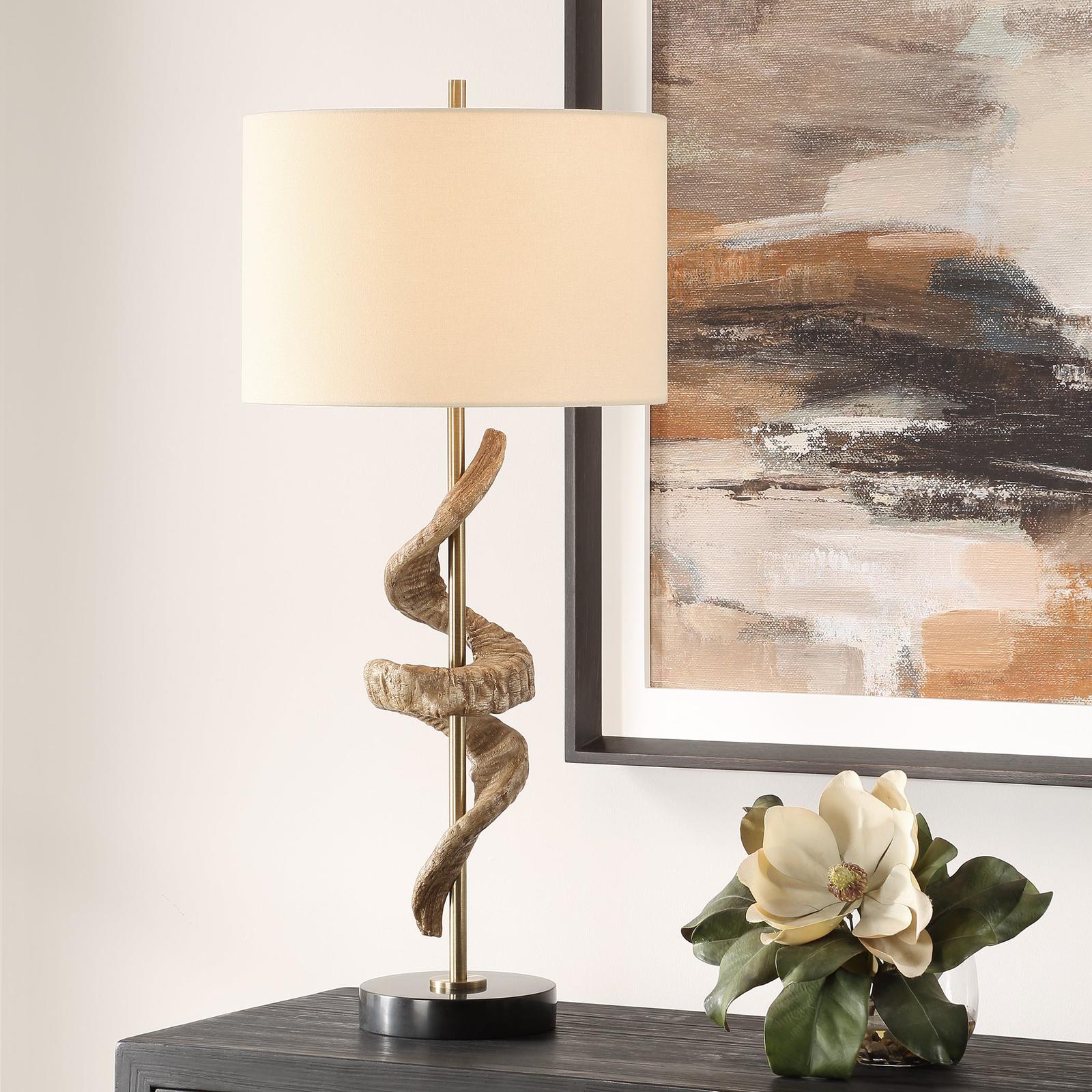 Uttermost Rams Horn Table Lamp