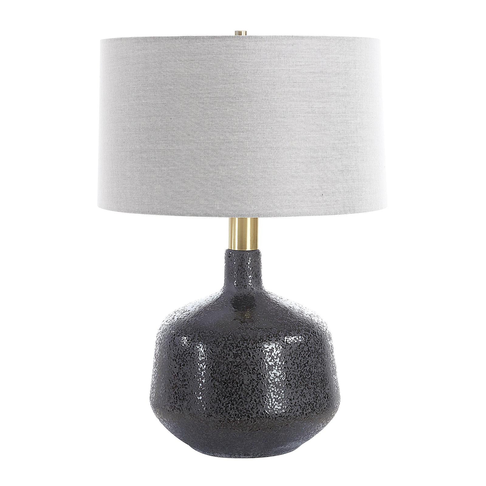 Uttermost Flagan Mottled Gloss Table Lamp