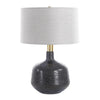Uttermost Flagan Mottled Gloss Table Lamp