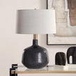 Uttermost Flagan Mottled Gloss Table Lamp