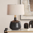 Uttermost Flagan Mottled Gloss Table Lamp