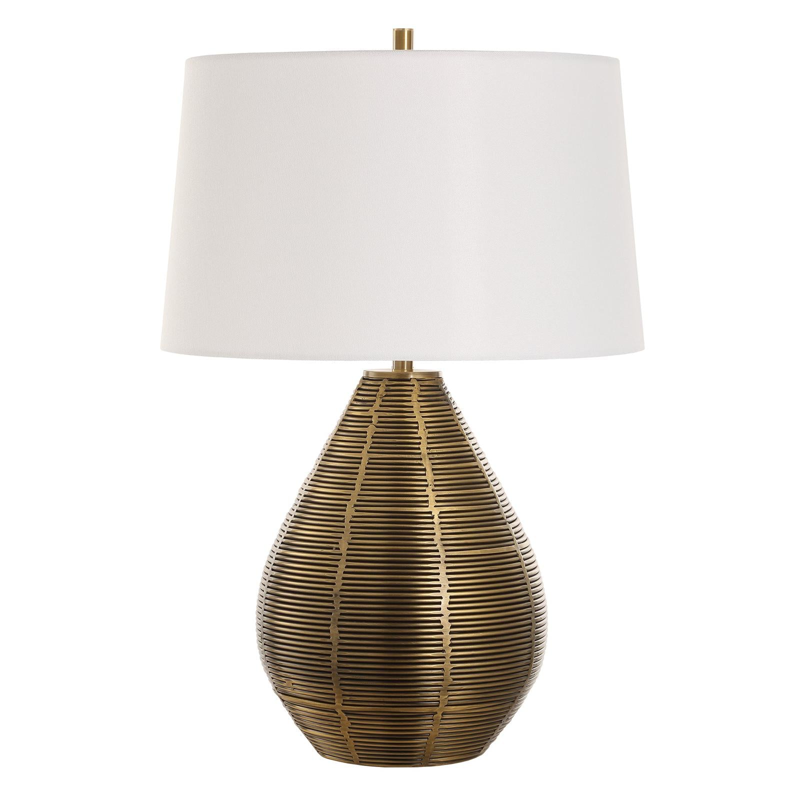 Uttermost Knowles Brass Table Lamp