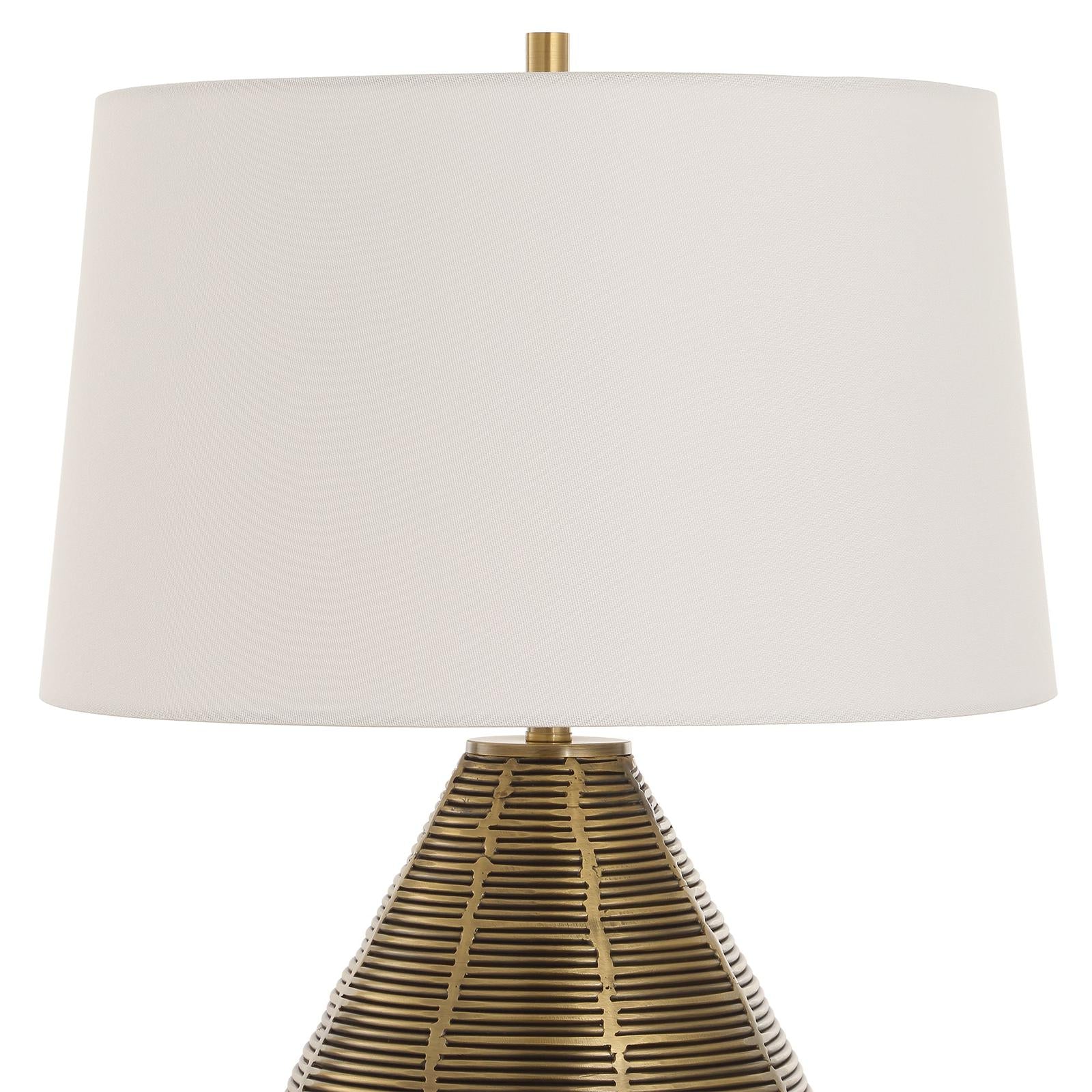 Uttermost Knowles Brass Table Lamp