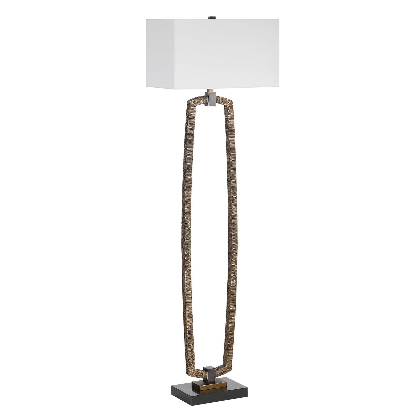 Uttermost Relic Gold Floor Lamp