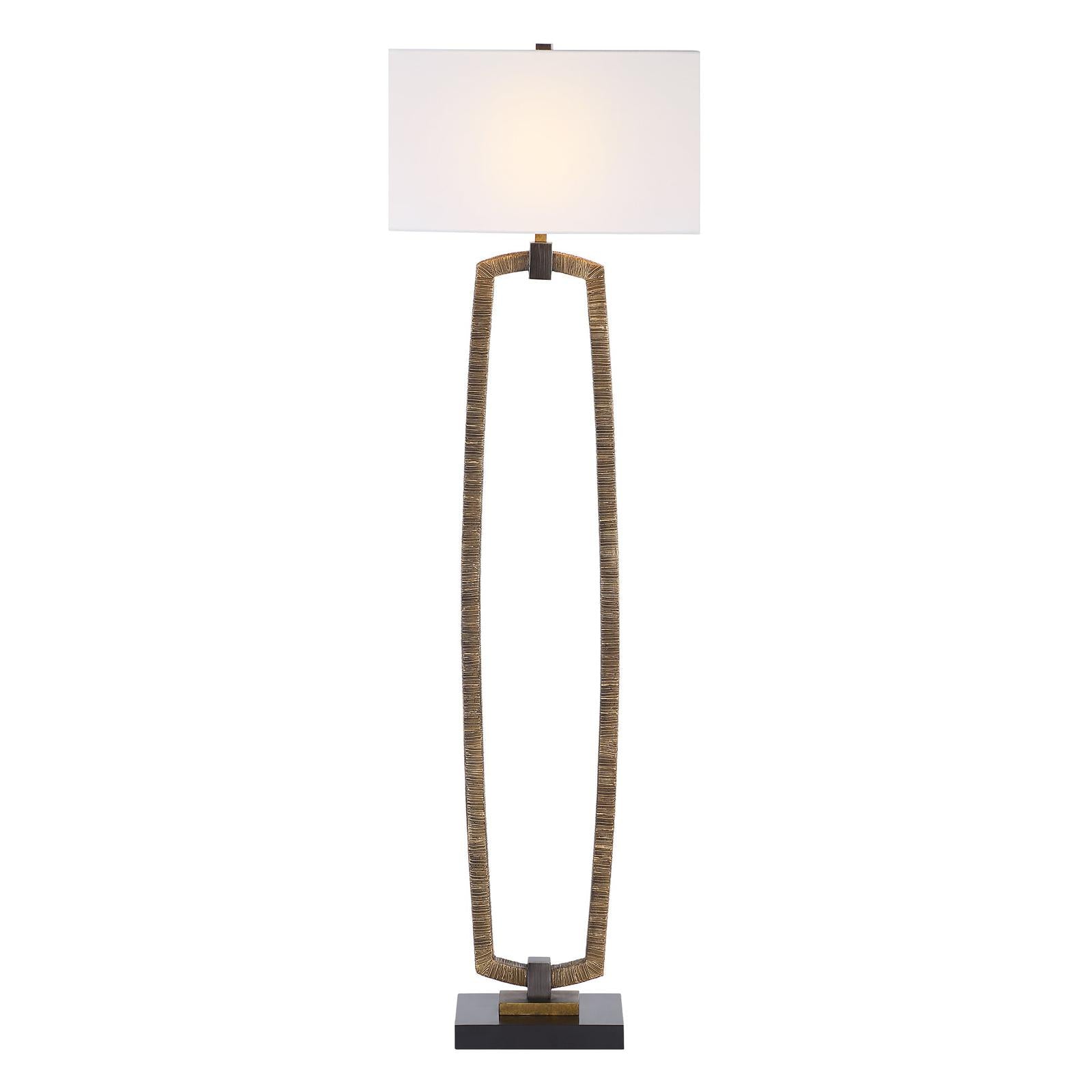 Uttermost Relic Gold Floor Lamp
