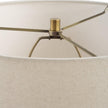 Uttermost Hemisphere Travertine Table Lamp