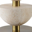 Uttermost Hemisphere Travertine Table Lamp