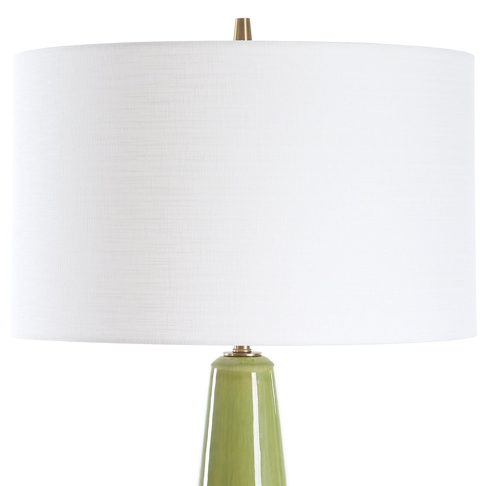 Uttermost Mendell Moss Green Table Lamp