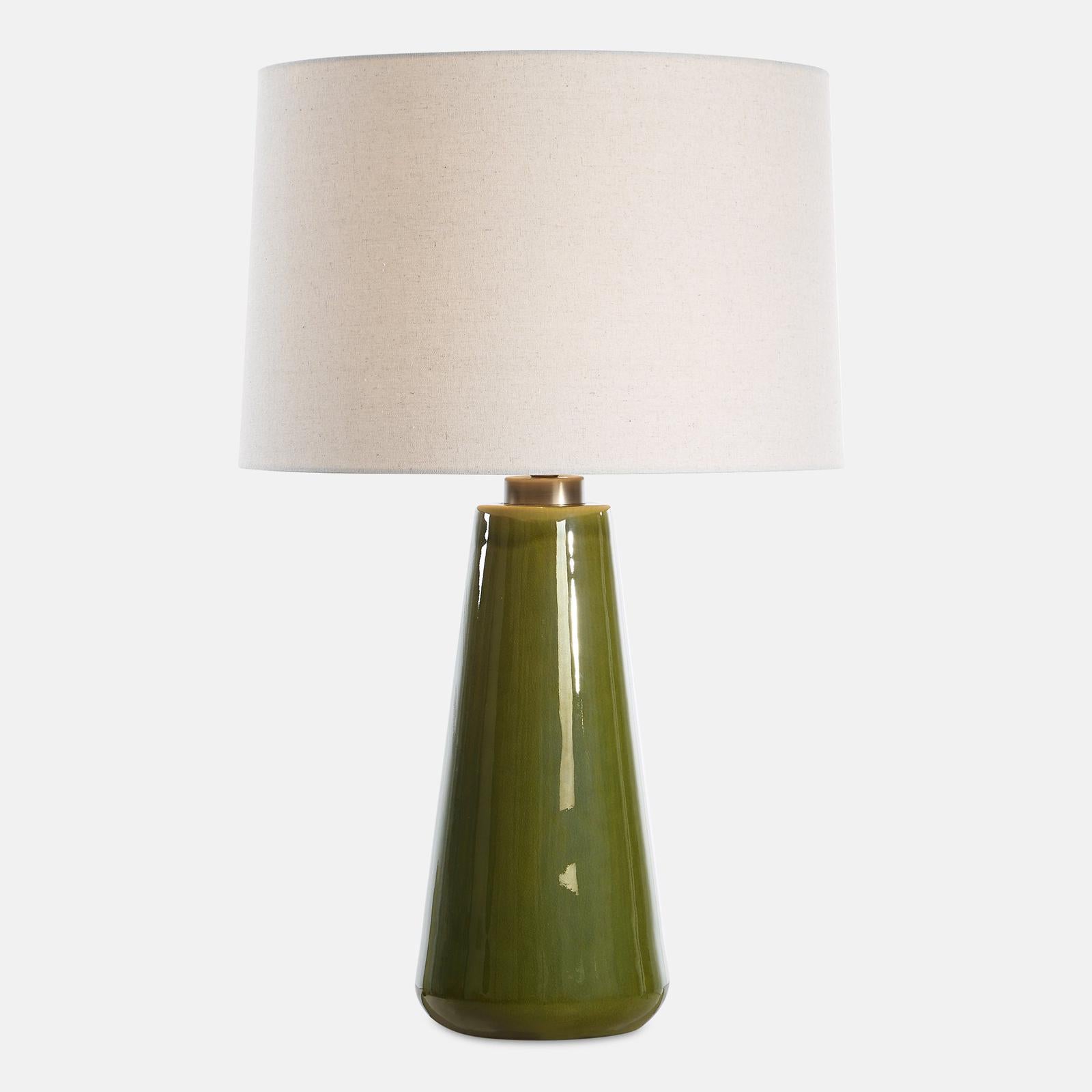 Uttermost Kelley Moss Green Table Lamp