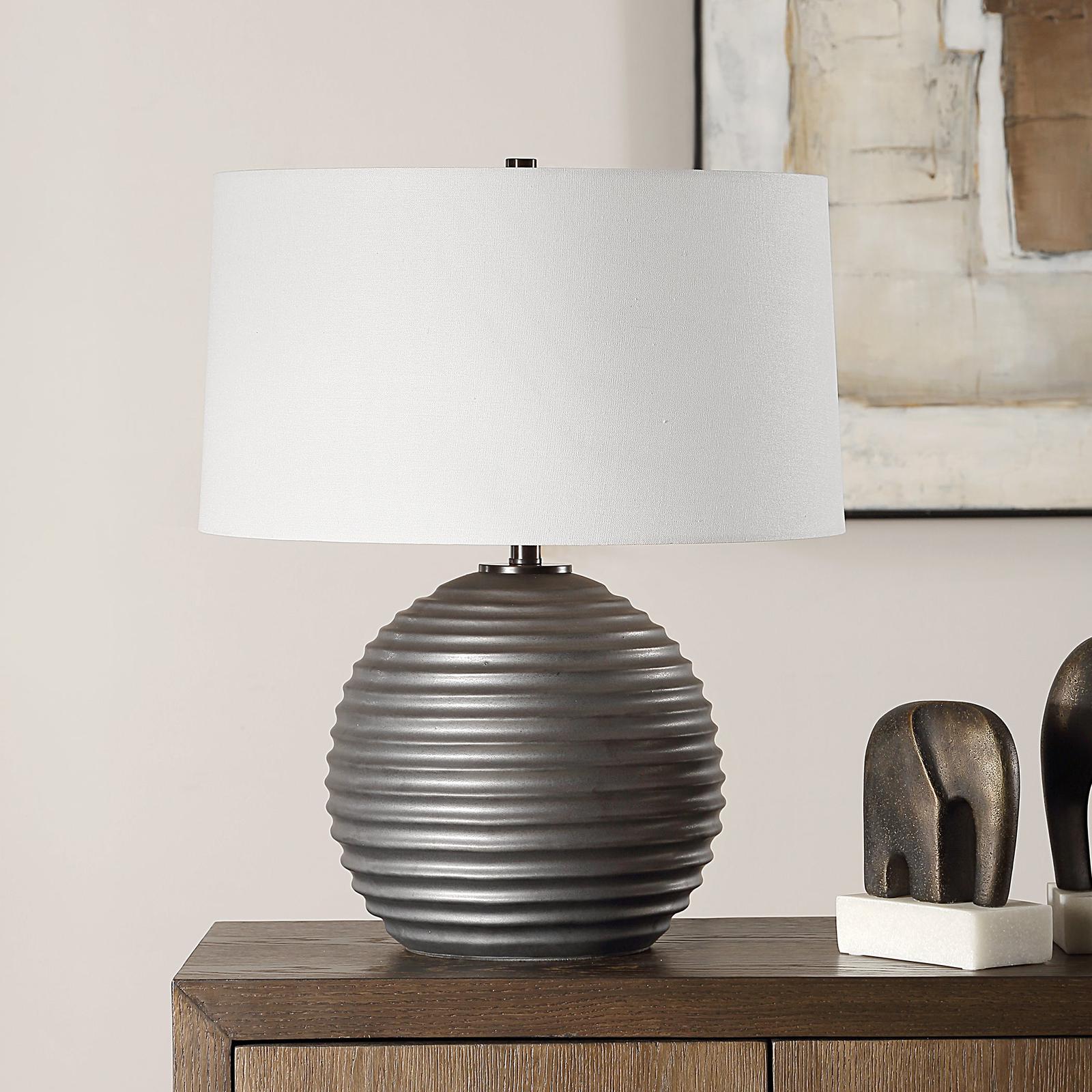 Uttermost Chelsom Ribbed Table Lamp