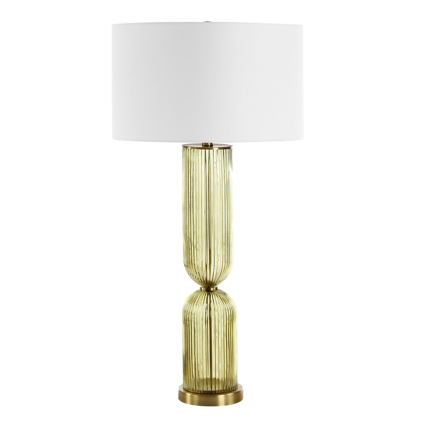 Uttermost Mirah Olive Glass Table Lamp