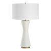 Uttermost Ridgeline Matte White Table Lamp