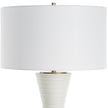 Uttermost Ridgeline Matte White Table Lamp