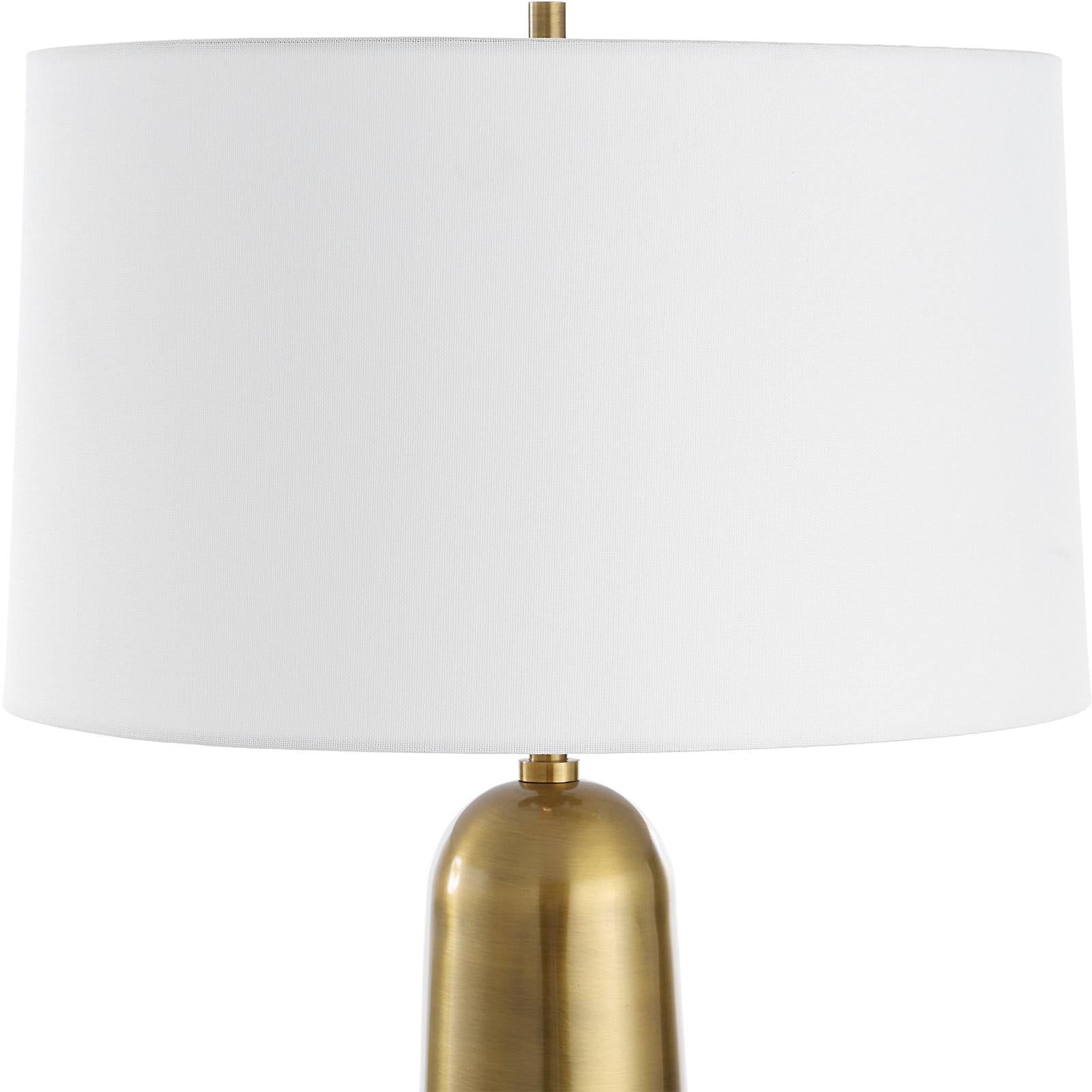 Uttermost Flinchem Brass Table Lamp