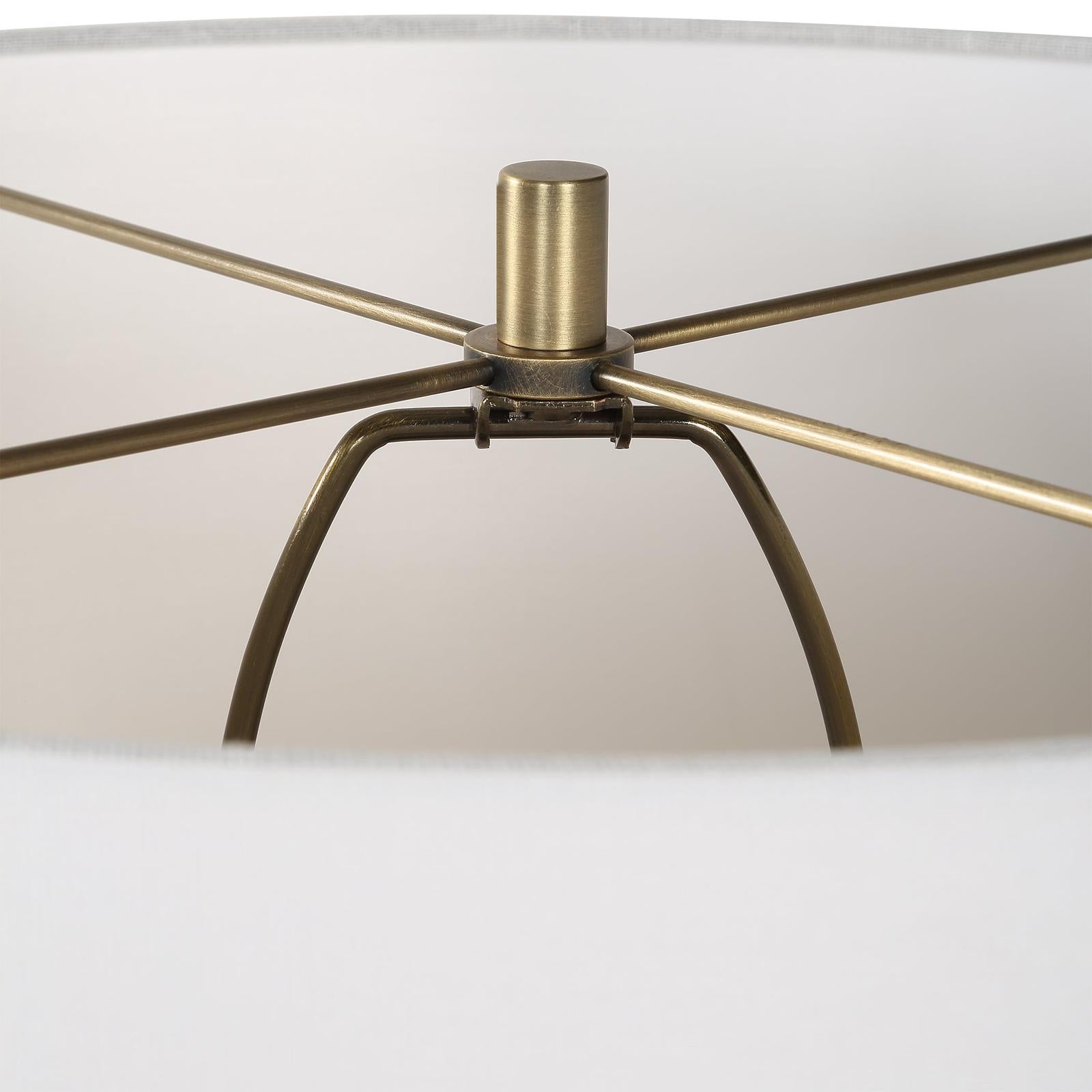 Uttermost Corvair Scalloped Table Lamp