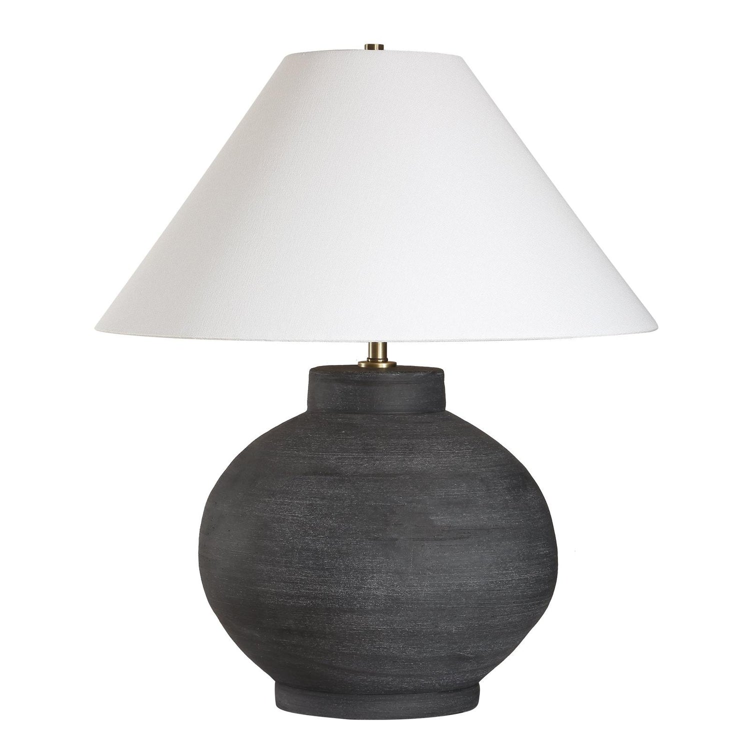 Uttermost Tramore Rustic Charcoal Table Lamp