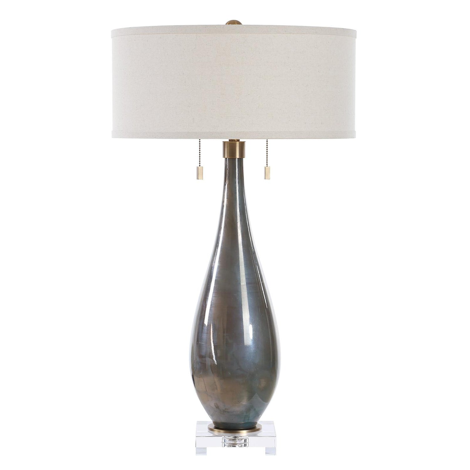 Uttermost Cardoni Smoke Table Lamp