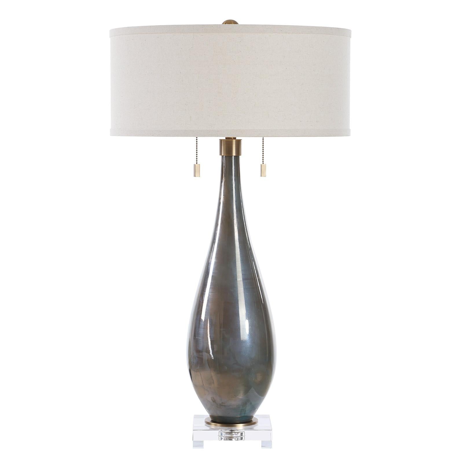 Uttermost Cardoni Smoke Table Lamp
