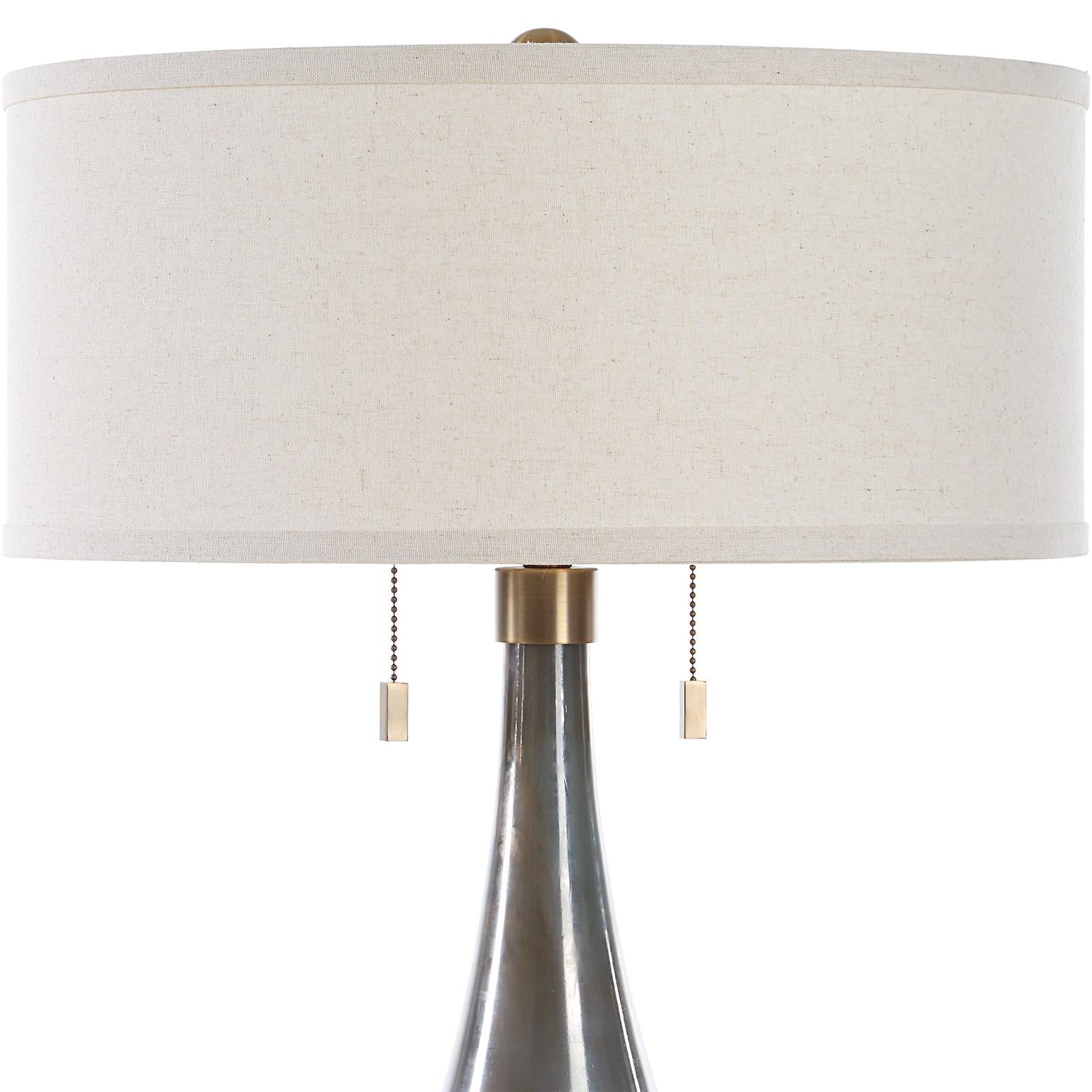 Uttermost Cardoni Smoke Table Lamp